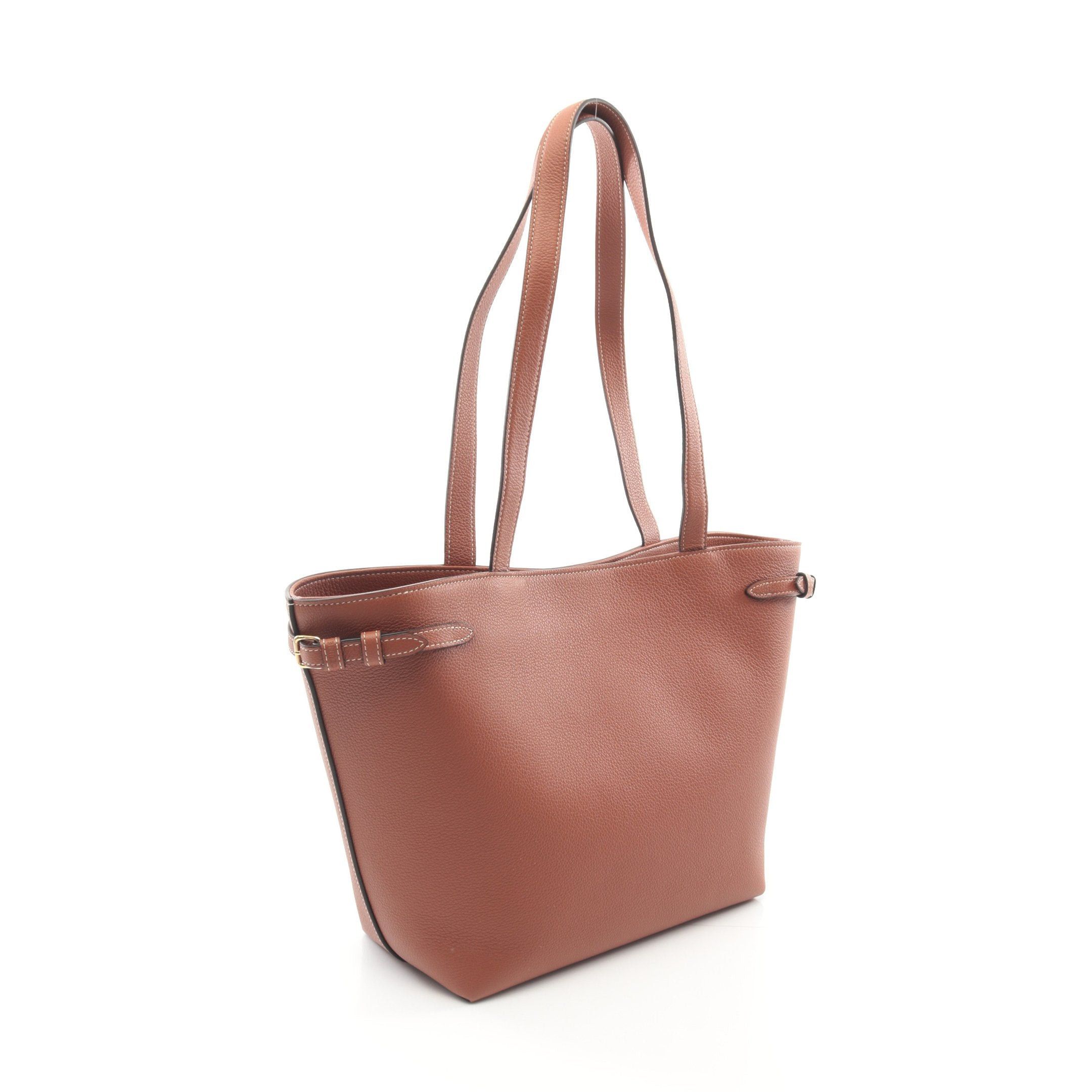 Celine Celine Small Hippopotamus Anais Cuill Triomphe Shoulder Bag Tote Leather Brown Size ONE SIZE - 2 Thumbnail
