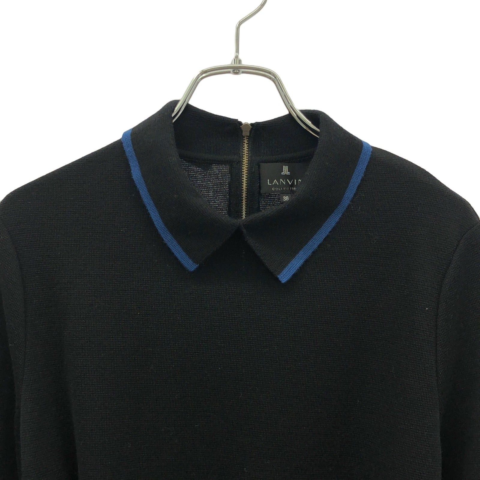 Lanvin Lanvin Knit Dress One Piece Wool Black Size ONE SIZE - 3 Thumbnail