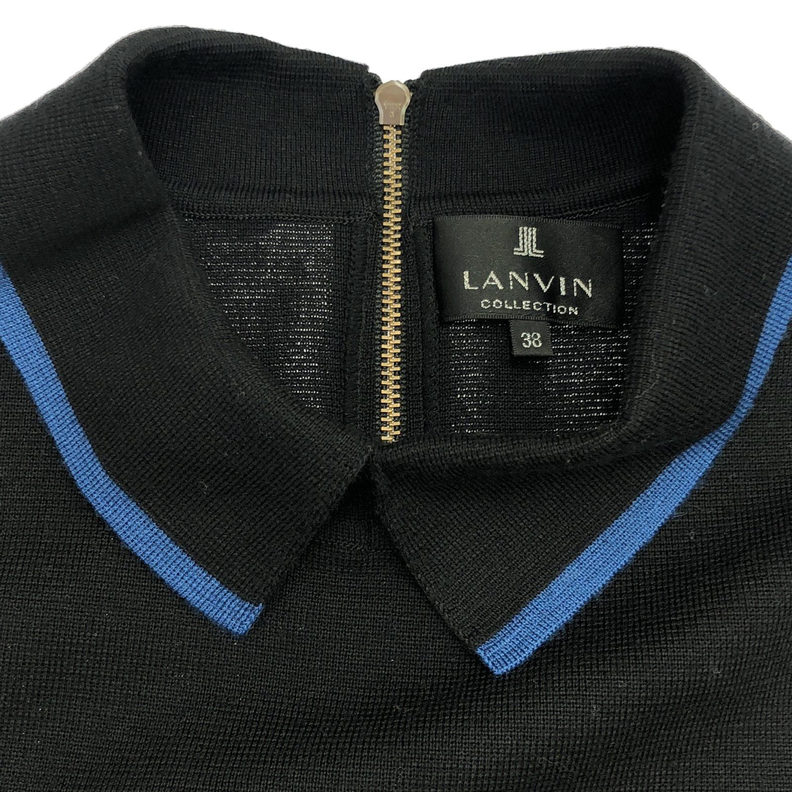 Lanvin Lanvin Knit Dress One Piece Wool Black Size ONE SIZE - 5 Thumbnail