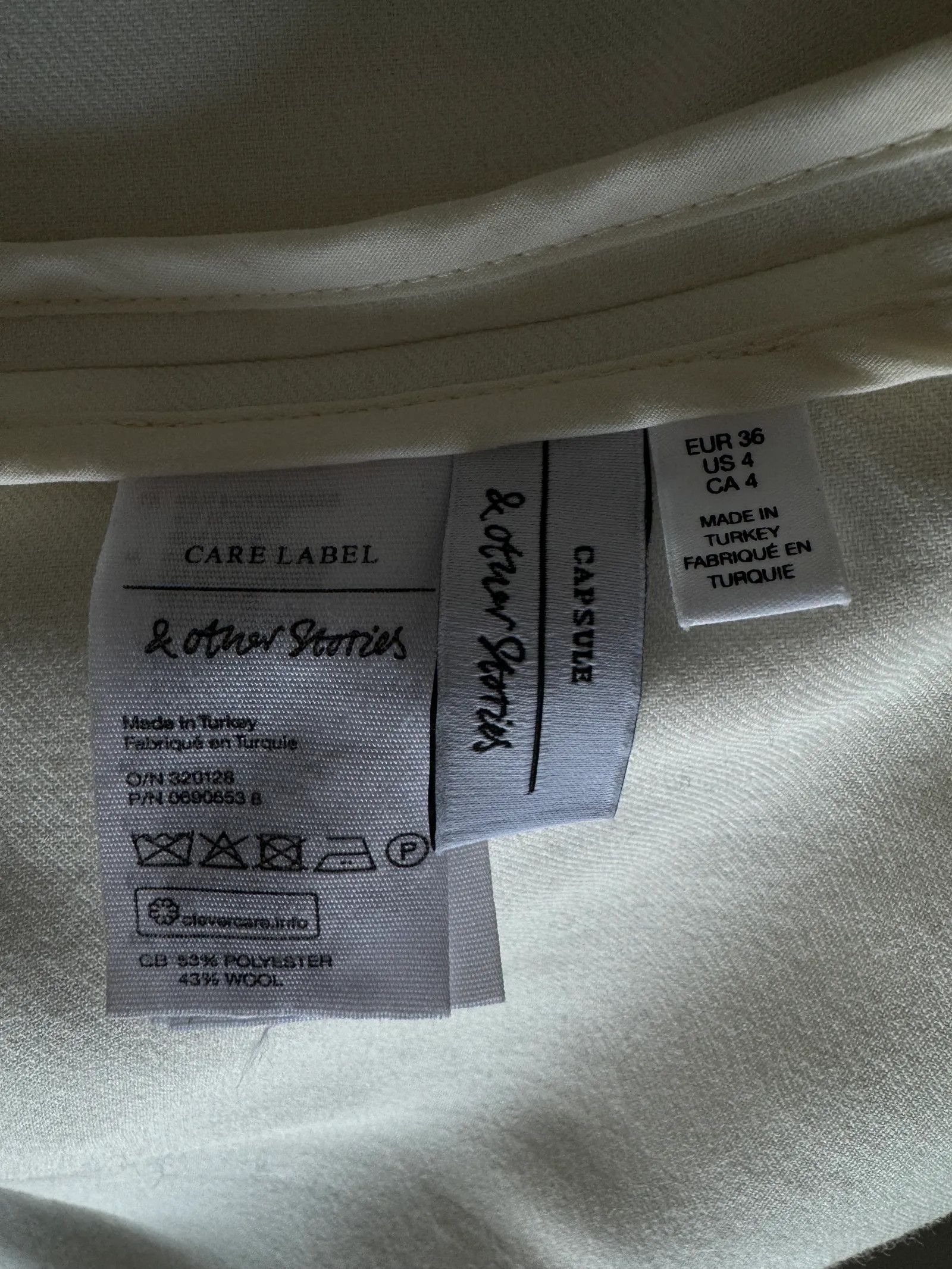 & Other Stories & Other Stories Jacket Size XS / US 0-2 / IT 36-38 - 3 Thumbnail