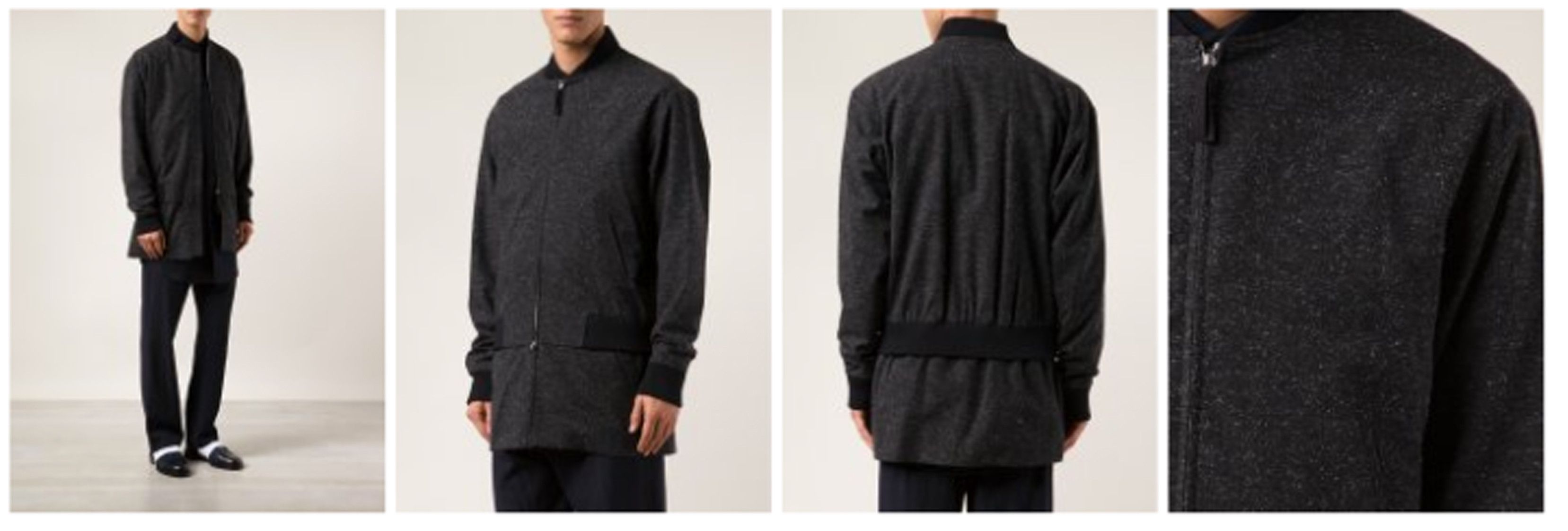 Tillmann Lauterbach ELONGATED BOMBER JACKET Size US M / EU 48-50 / 2 - 3 Thumbnail