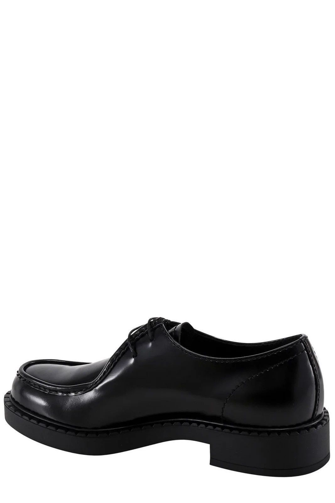 Prada Leather Diapason Lace-Up Shoes Size US 6 / EU 39 - 3 Thumbnail