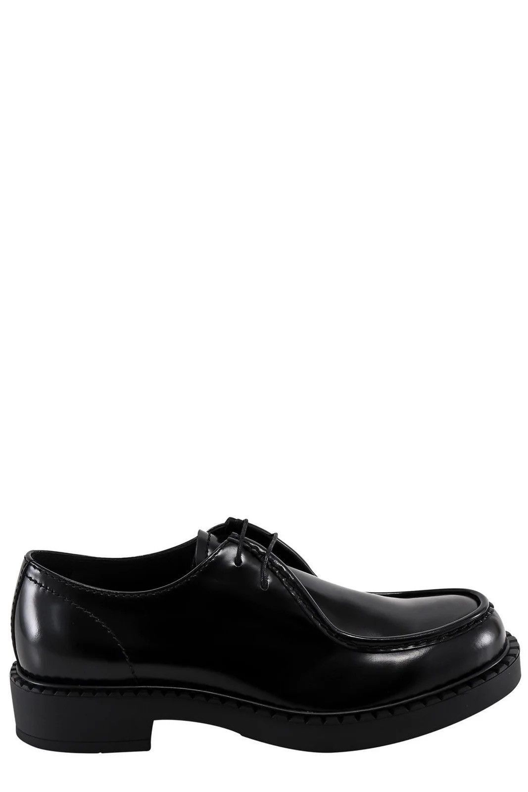 Prada Leather Diapason Lace-Up Shoes Size US 8.5 / EU 41-42 - 2 Thumbnail