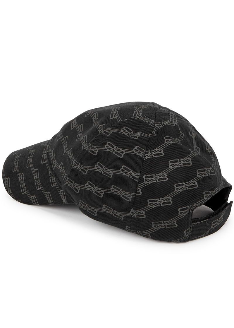 Balenciaga Monogram BB Baseball Cap Hat Size ONE SIZE - 2 Thumbnail