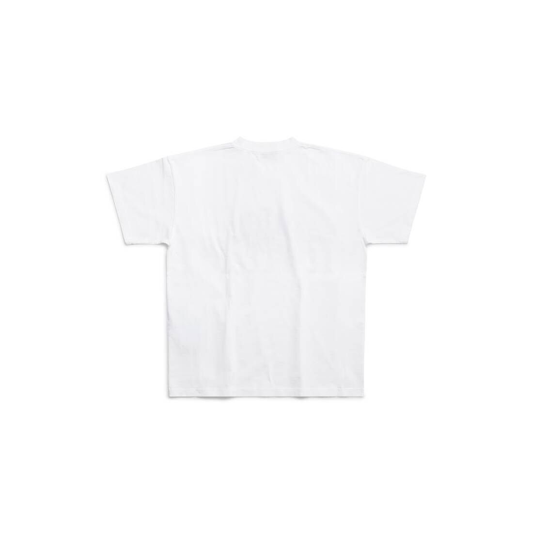 Balenciaga Cities Paris T-Shirt Medium Fit White Size US S / EU 44-46 / 1 - 2 Thumbnail