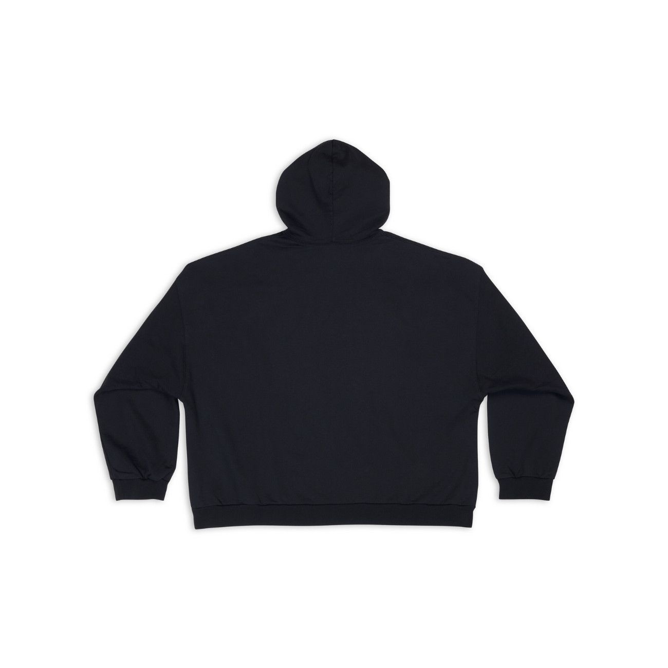 Balenciaga Cities Paris Hoodie Wide Fit Black Size US XXL / EU 58 / 5 - 2 Thumbnail