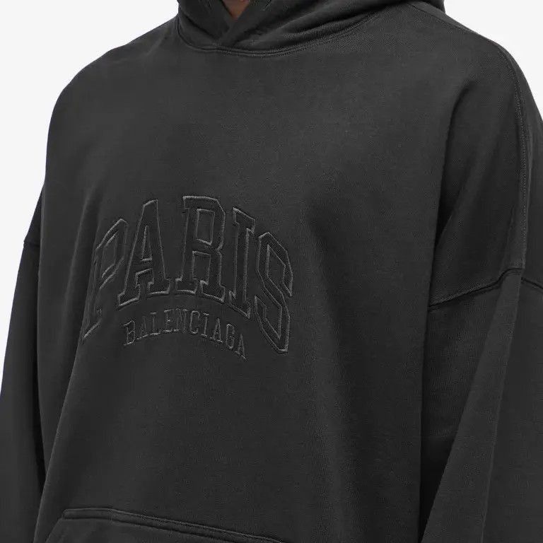 Balenciaga Cities Paris Hoodie Oversized Size US XS / EU 42 / 0 - 3 Thumbnail