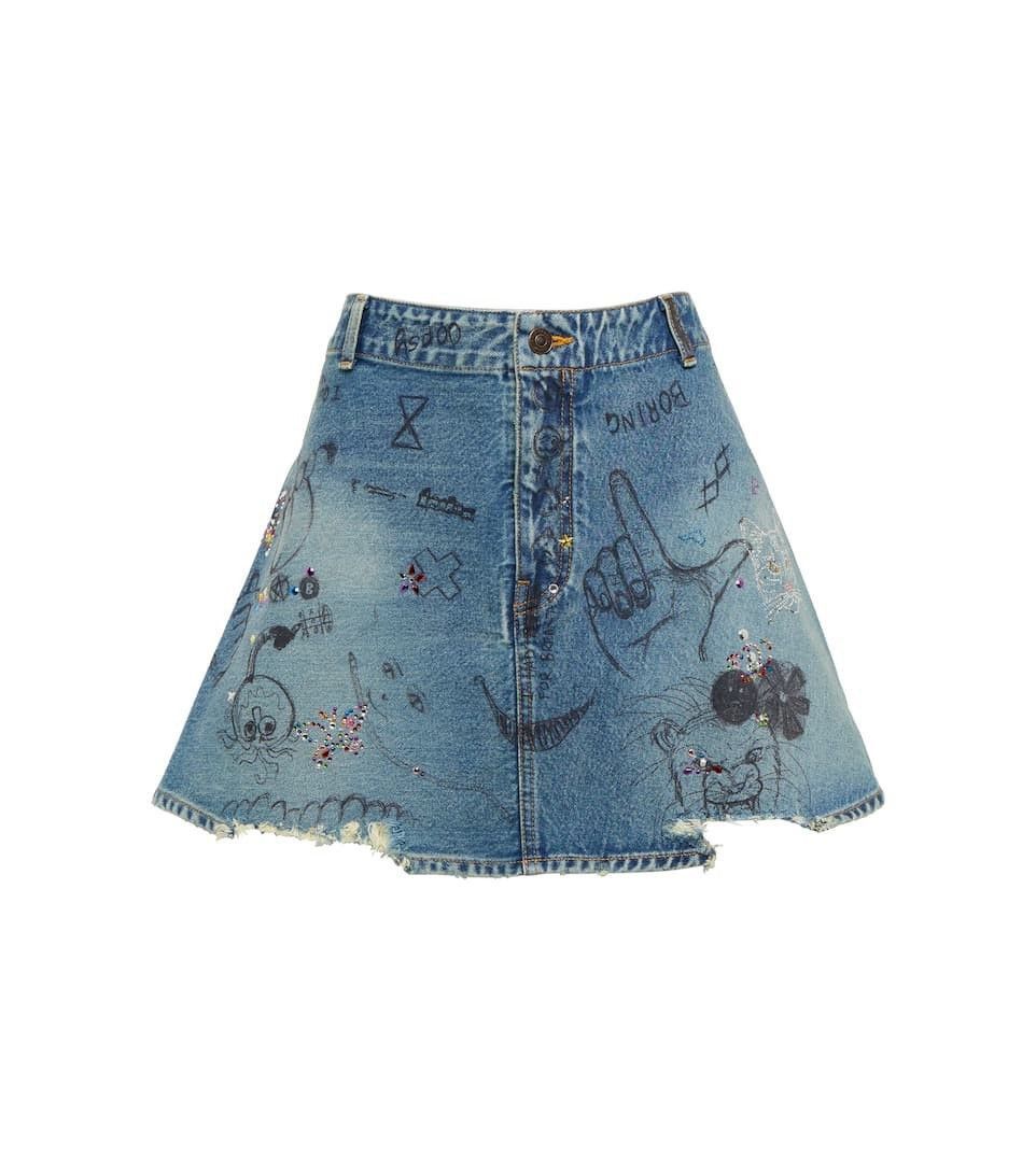 Balenciaga Trapeze Skirt Size 26" / US 2 / IT 38 - 2 Thumbnail