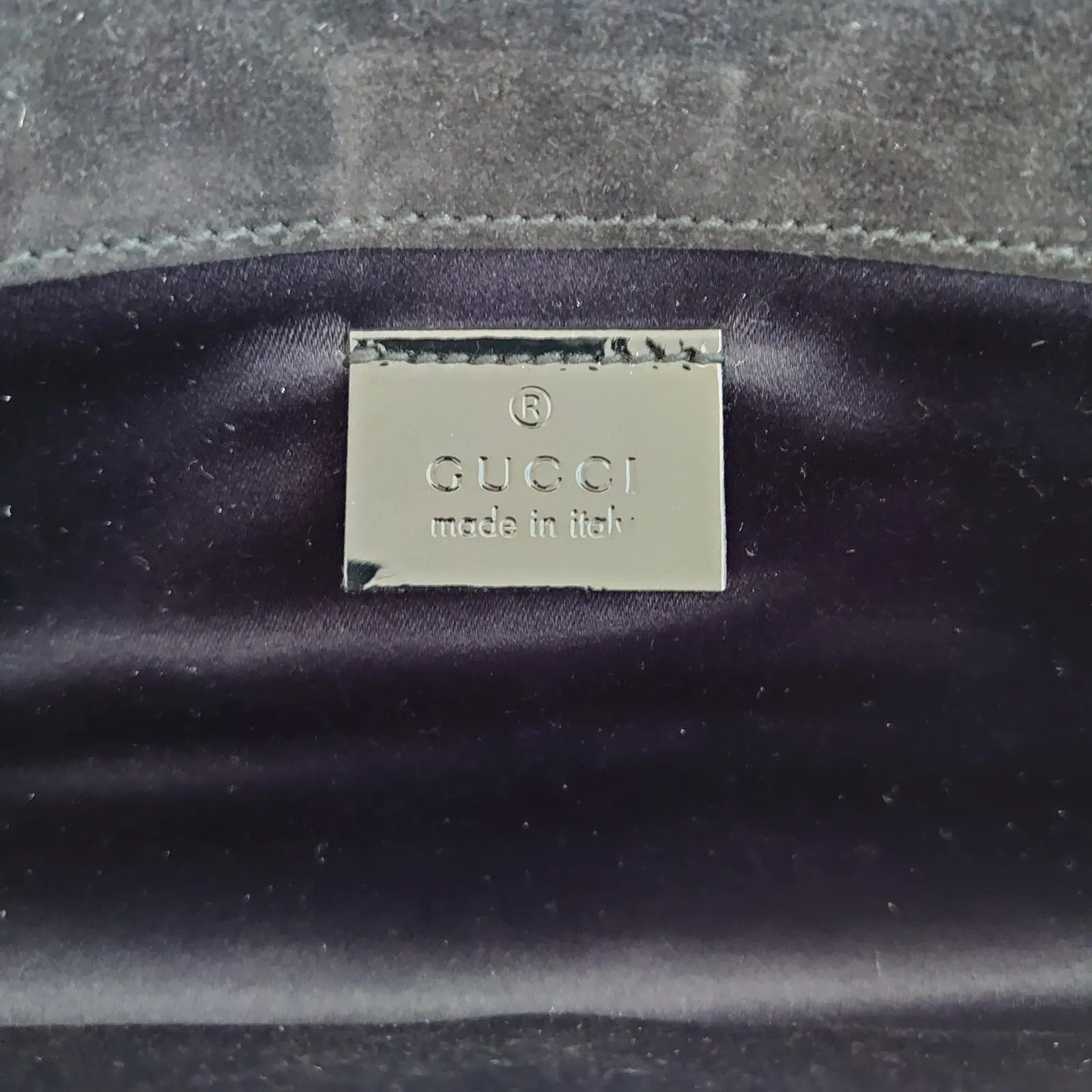 Gucci Gucci Gucci Black Patent Leather Buckle Clutch Clutch. bag Size ONE SIZE - 2 Thumbnail