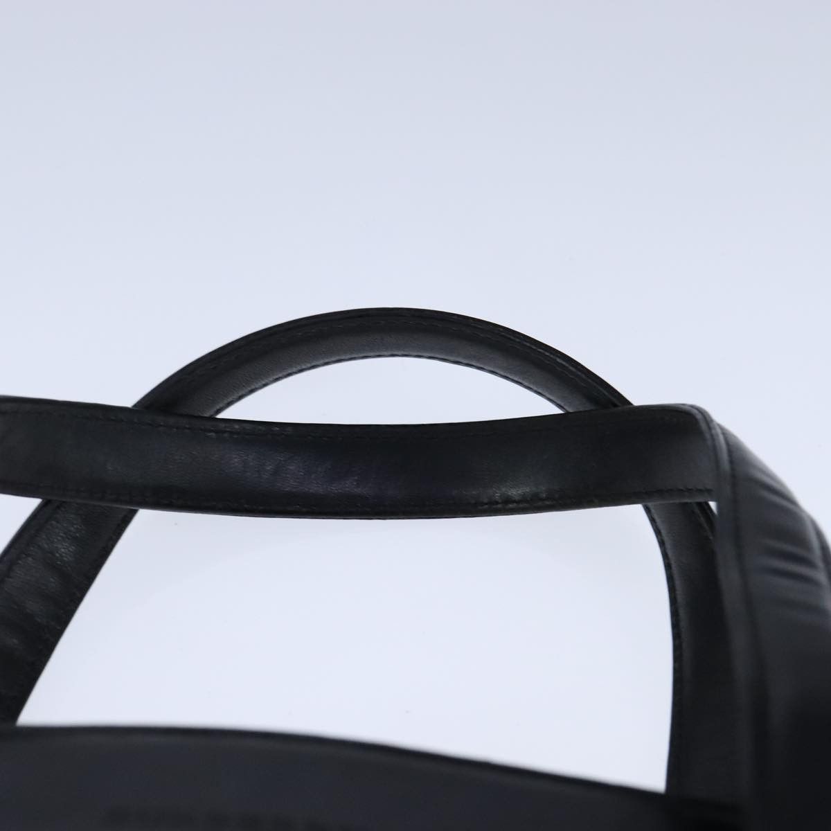 Burberry Nova Check Black Leather Handbag (Pre-Owned) Size ONE SIZE - 6 Thumbnail