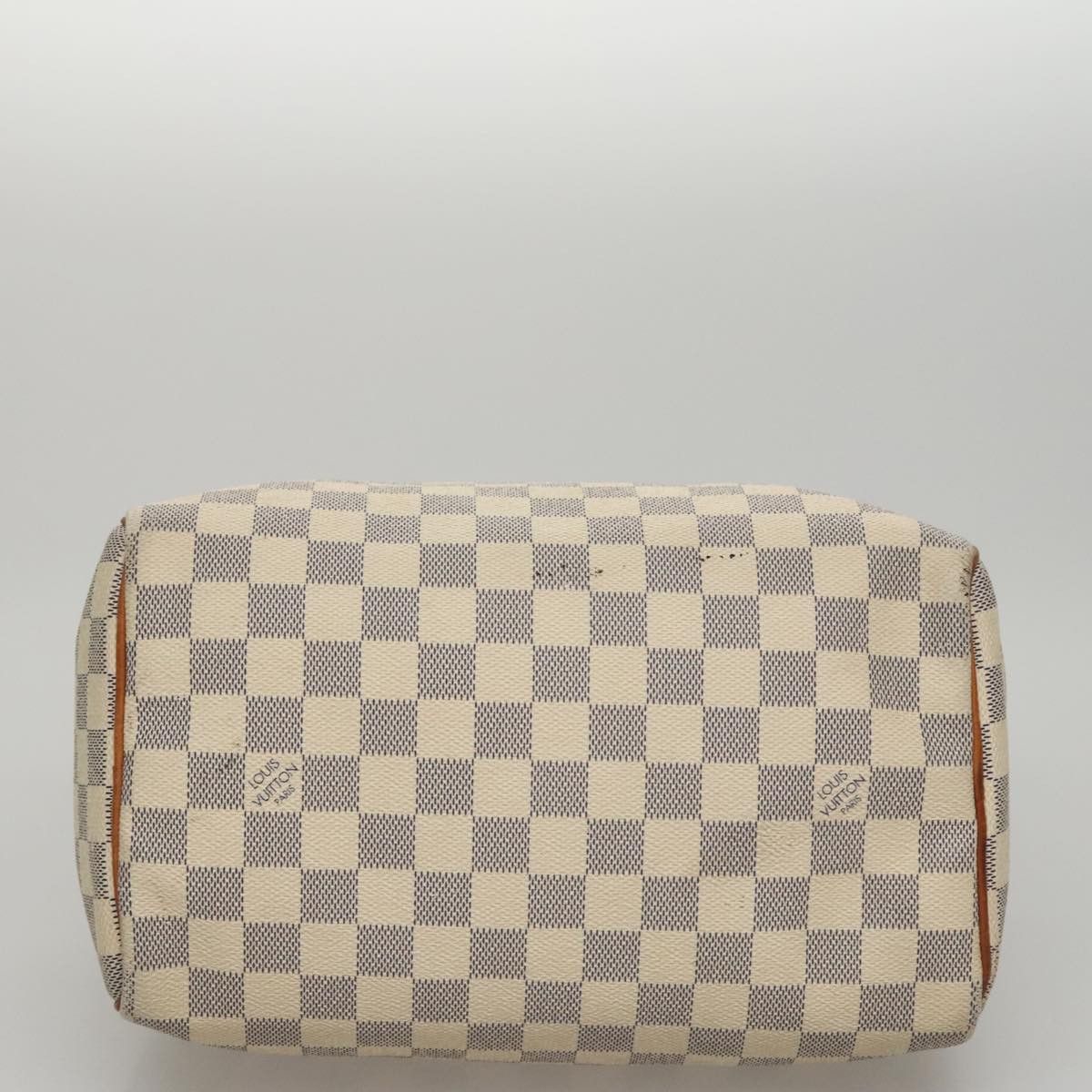 Louis Vuitton Speedy 25 White Canvas Handbag (Pre-Owned) Size ONE SIZE - 6 Thumbnail