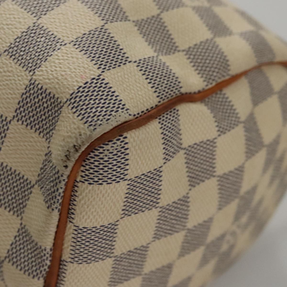 Louis Vuitton Speedy 25 White Canvas Handbag (Pre-Owned) Size ONE SIZE - 20 Thumbnail