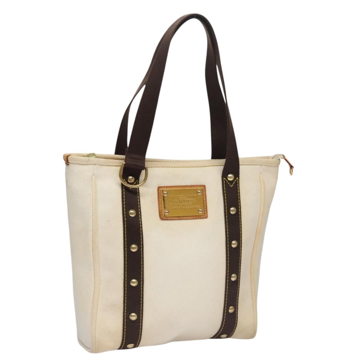 Louis Vuitton Antigua Beige Canvas Tote Bag (Pre-Owned) Size ONE SIZE - 15 Thumbnail