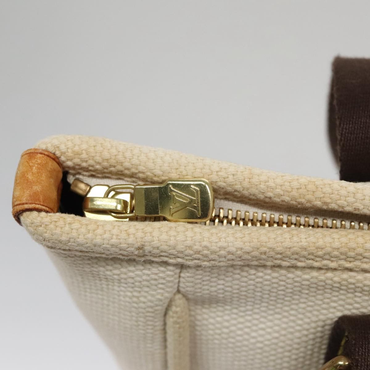 Louis Vuitton Antigua Beige Canvas Tote Bag (Pre-Owned) Size ONE SIZE - 8 Thumbnail