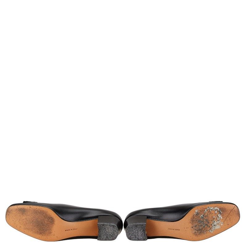 Salvatore Ferragamo Salvatore Ferragamo Salvatore Ferragamo Vara Leather Pumps Leather Shoes DUTY FREE for USA Size ONE SIZE - 7 Thumbnail