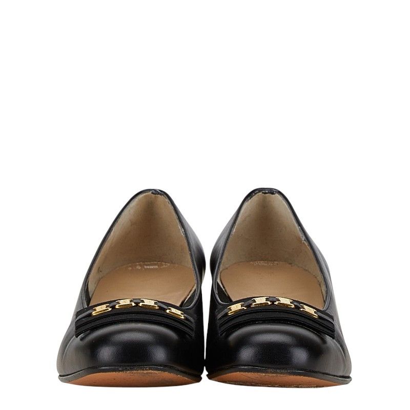 Salvatore Ferragamo Salvatore Ferragamo Salvatore Ferragamo Vara Leather Pumps Leather Shoes DUTY FREE for USA Size ONE SIZE - 2 Thumbnail