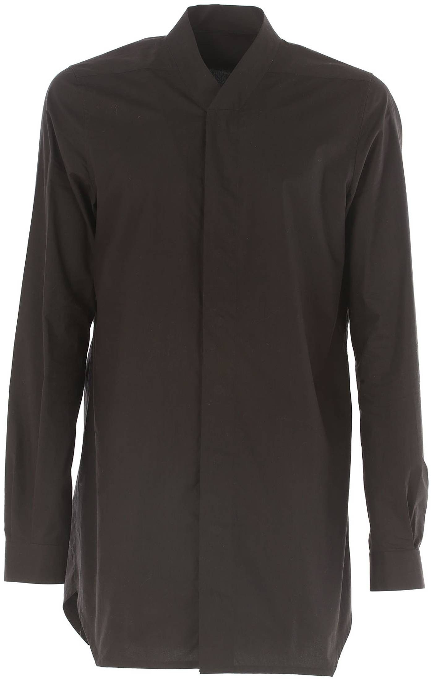 Rick Owens SS17 Walrus Faun Shirt Cotton Black | Grailed Rick Owens SS17 Walrus Faun Shirt Cotton Black | Grailed
