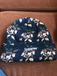 Supreme Rose Beanie | Grailed