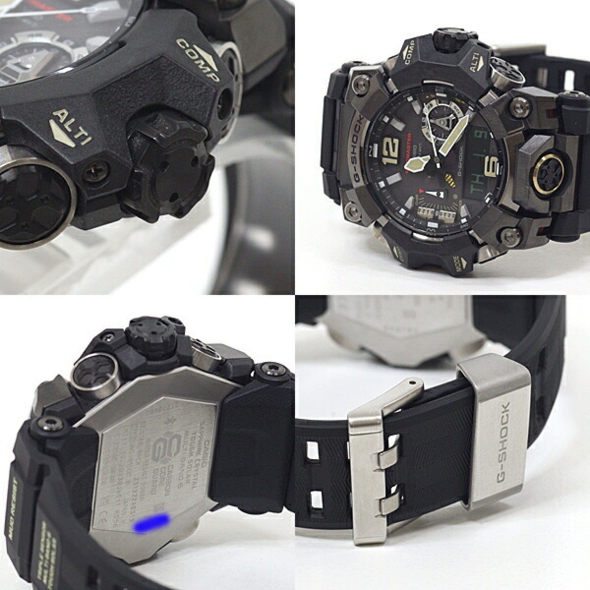 Casio Casio Men's Watch G-Shock GWG-B1000-1AJF Solar Radio 20 ATM Water Resistant Black Dial Size ONE SIZE - 3 Thumbnail