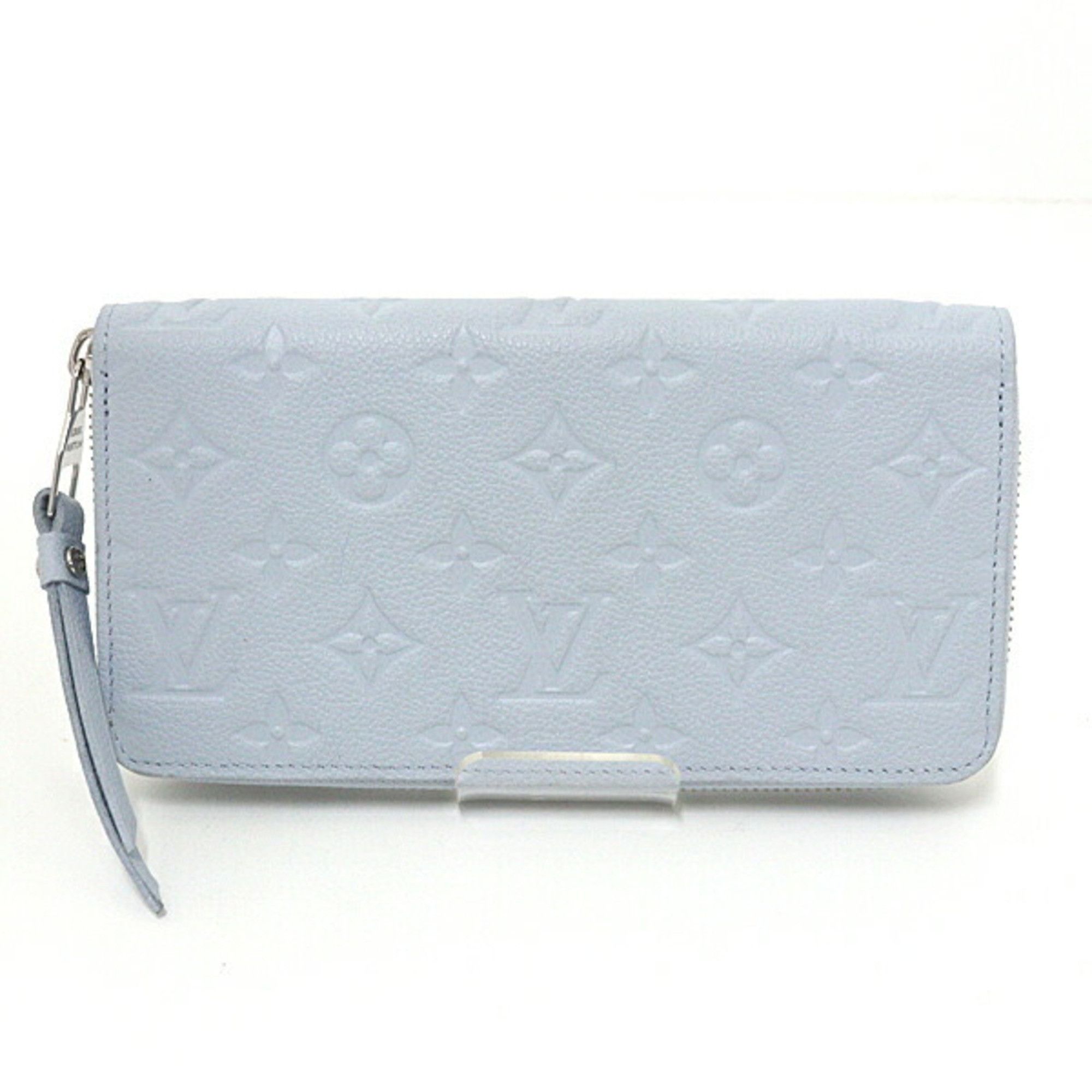 Louis Vuitton Louis Vuitton Zippy Wallet Monogram Empreinte Washed Blue M11969 Long Size ONE SIZE - 2 Thumbnail