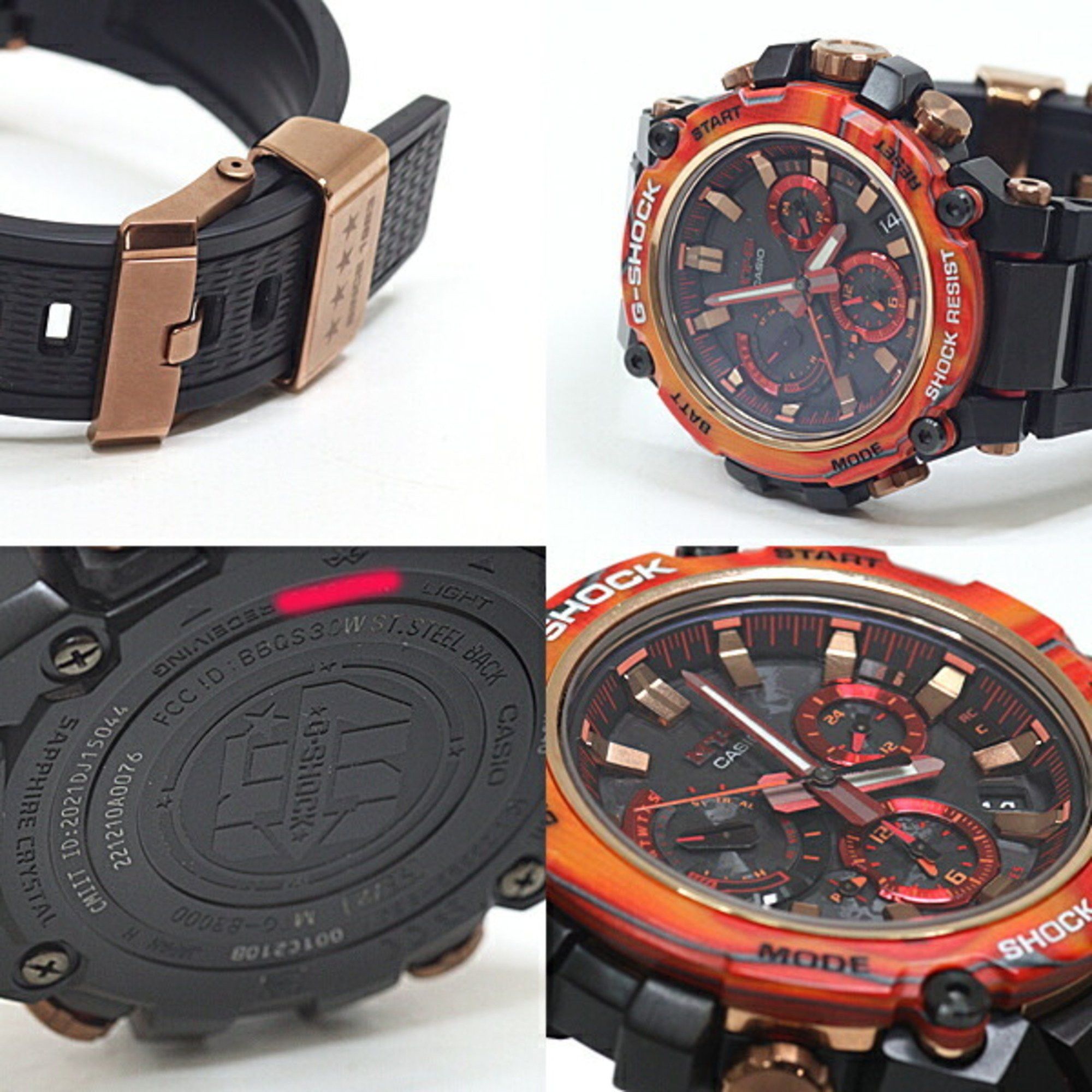 Casio Casio Men's Watch G-Shock MTG-B3000FR-1AJR 40th Anniversary Model Limited Edition Black Dial Size ONE SIZE - 3 Thumbnail