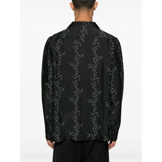Needles NEEDLES Men Long Tops QV249 OFFWH BLACK Size US L / EU 52-54 / 3 - 2 Thumbnail