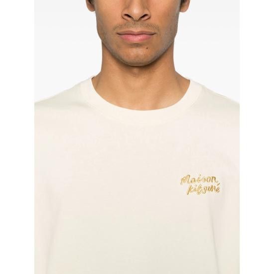 Maison Kitsune MAISON KITSUNE Men T-Shirts OM00123KJ0119 ALABA YELLOW Size US XS / EU 42 / 0 - 3 Thumbnail