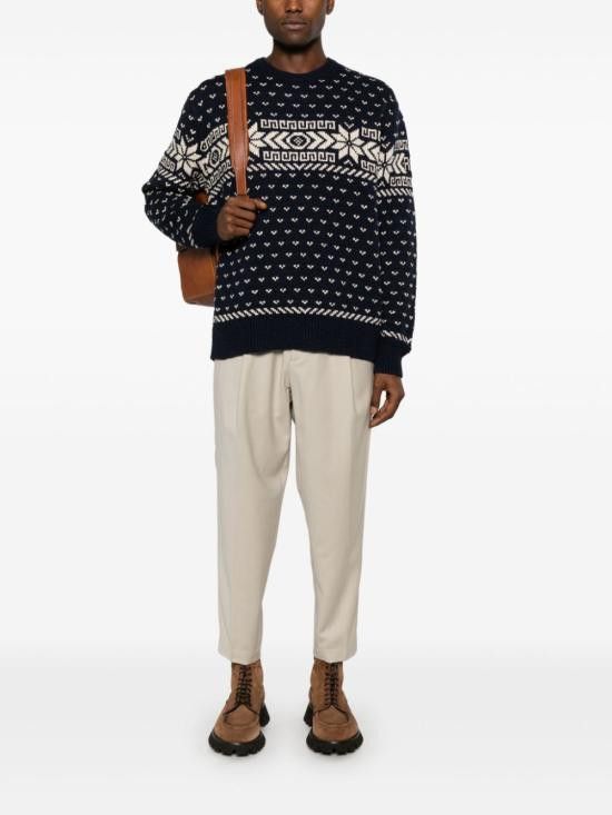 Ralph Lauren RALPH LAUREN Men Sweater 710949304 001 Blue Size US XL / EU 56 / 4 - 4 Thumbnail