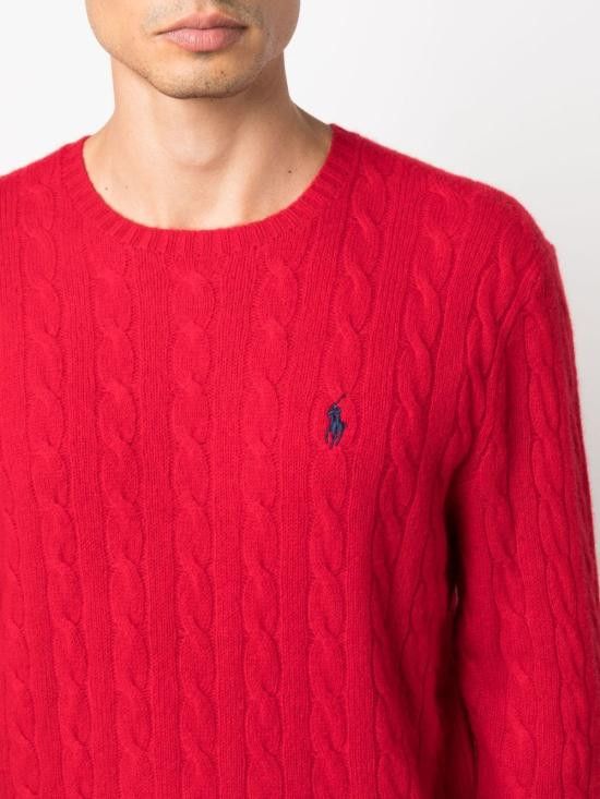 Ralph Lauren RALPH LAUREN Men Sweater 710876762 006 Red Size US XL / EU 56 / 4 - 3 Thumbnail