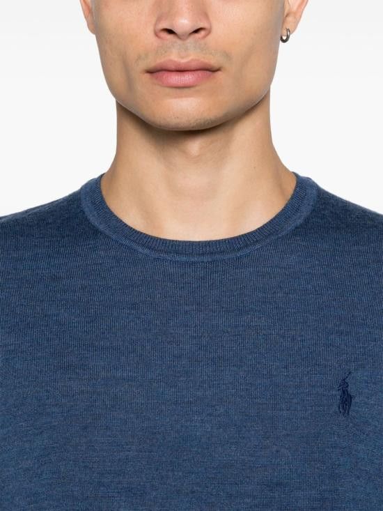 Ralph Lauren RALPH LAUREN Men Sweater 710946143 006 Blue Size US S / EU 44-46 / 1 - 2 Thumbnail