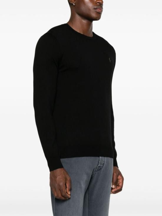 Ralph Lauren RALPH LAUREN Men Sweater 710946143 004 Black Size US XL / EU 56 / 4 - 2 Thumbnail