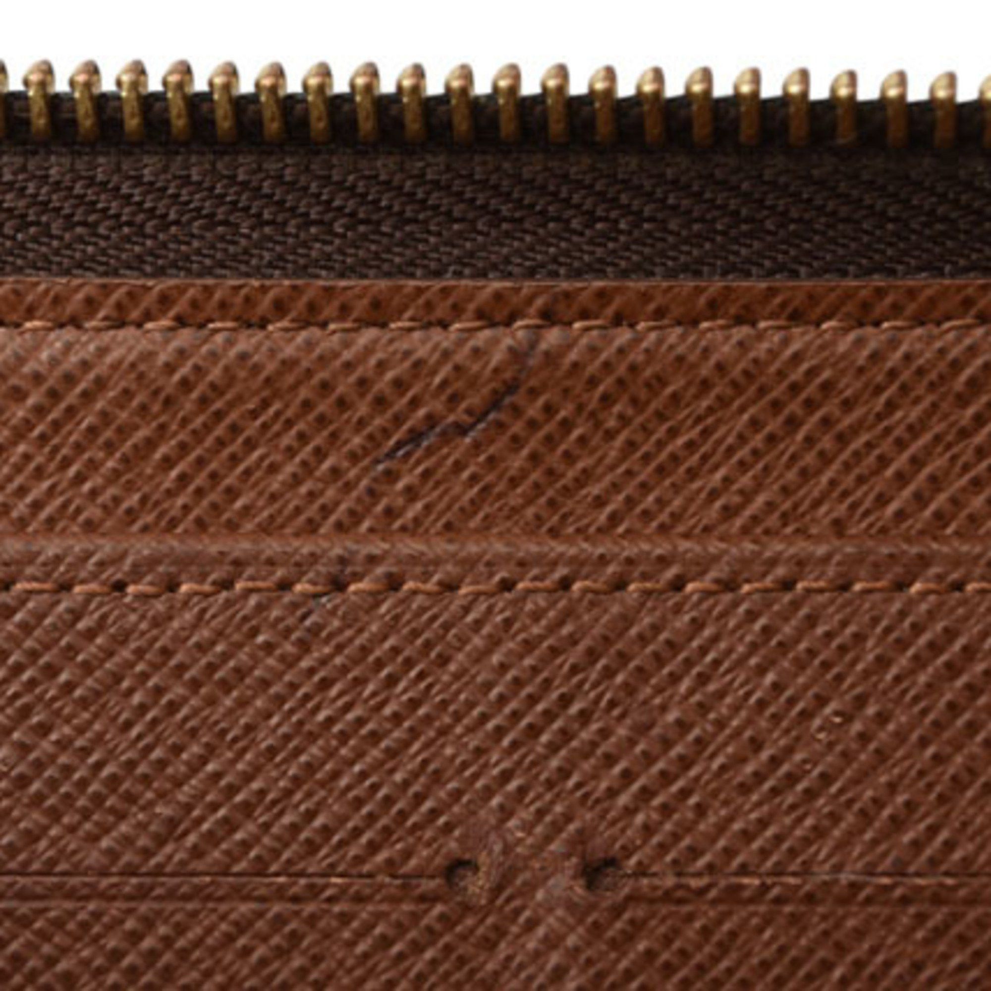Louis Vuitton Louis Vuitton Long Wallet Zippy M60017 Round Monogram Size ONE SIZE - 8 Thumbnail