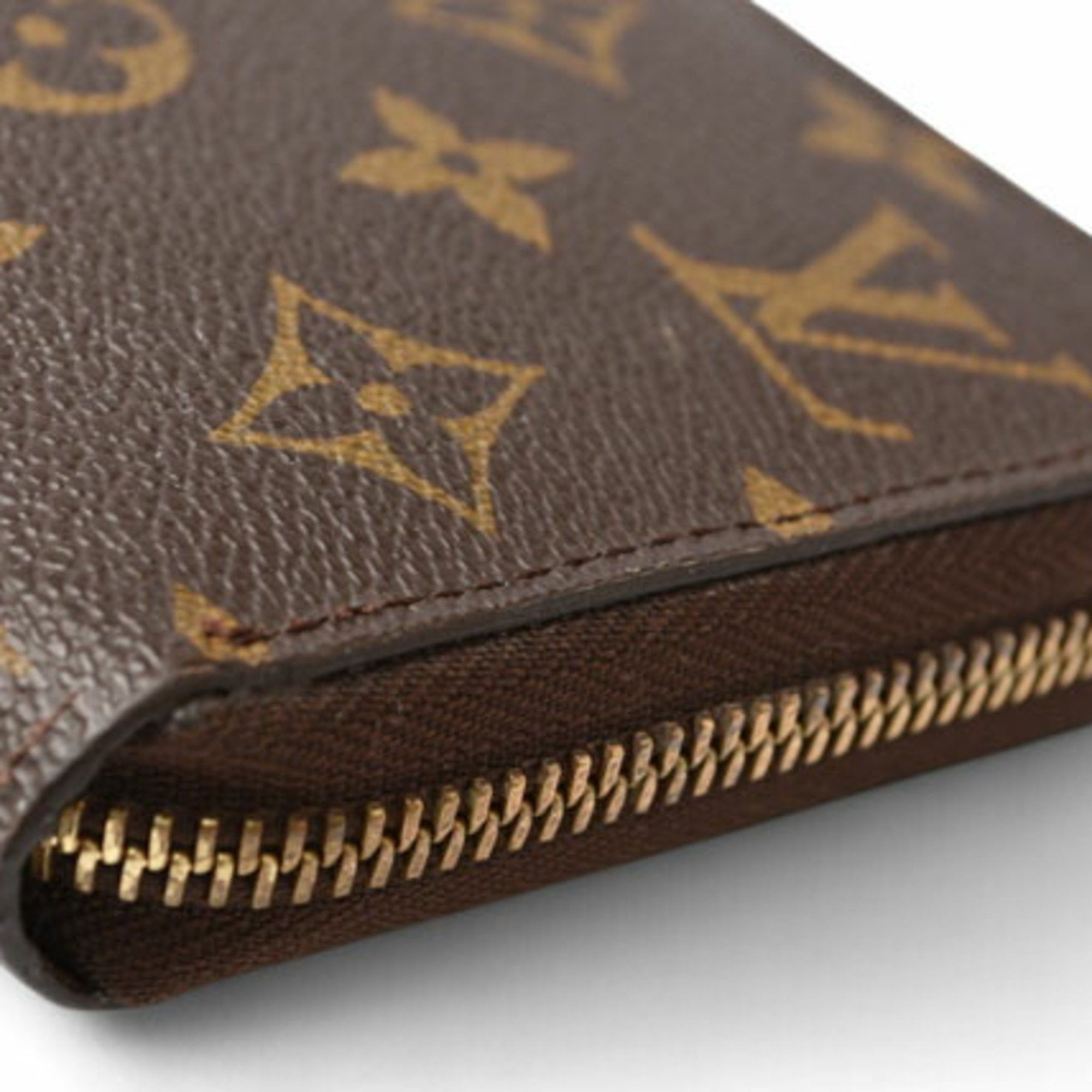 Louis Vuitton Louis Vuitton Long Wallet Zippy M60017 Round Monogram Size ONE SIZE - 5 Thumbnail