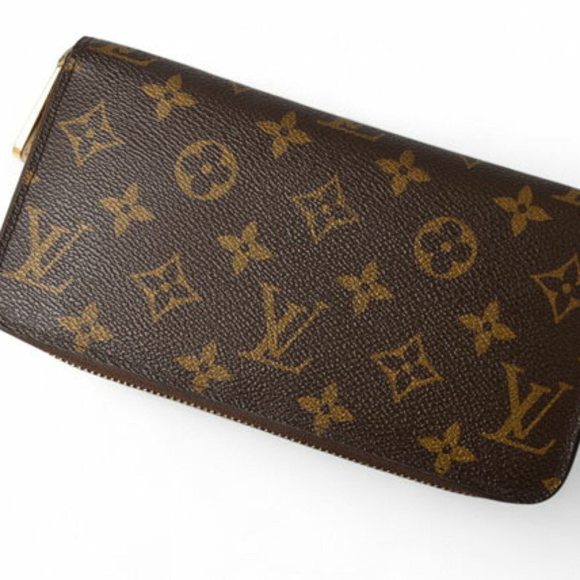Louis Vuitton Louis Vuitton Long Wallet Zippy M60017 Round Monogram Size ONE SIZE - 4 Thumbnail