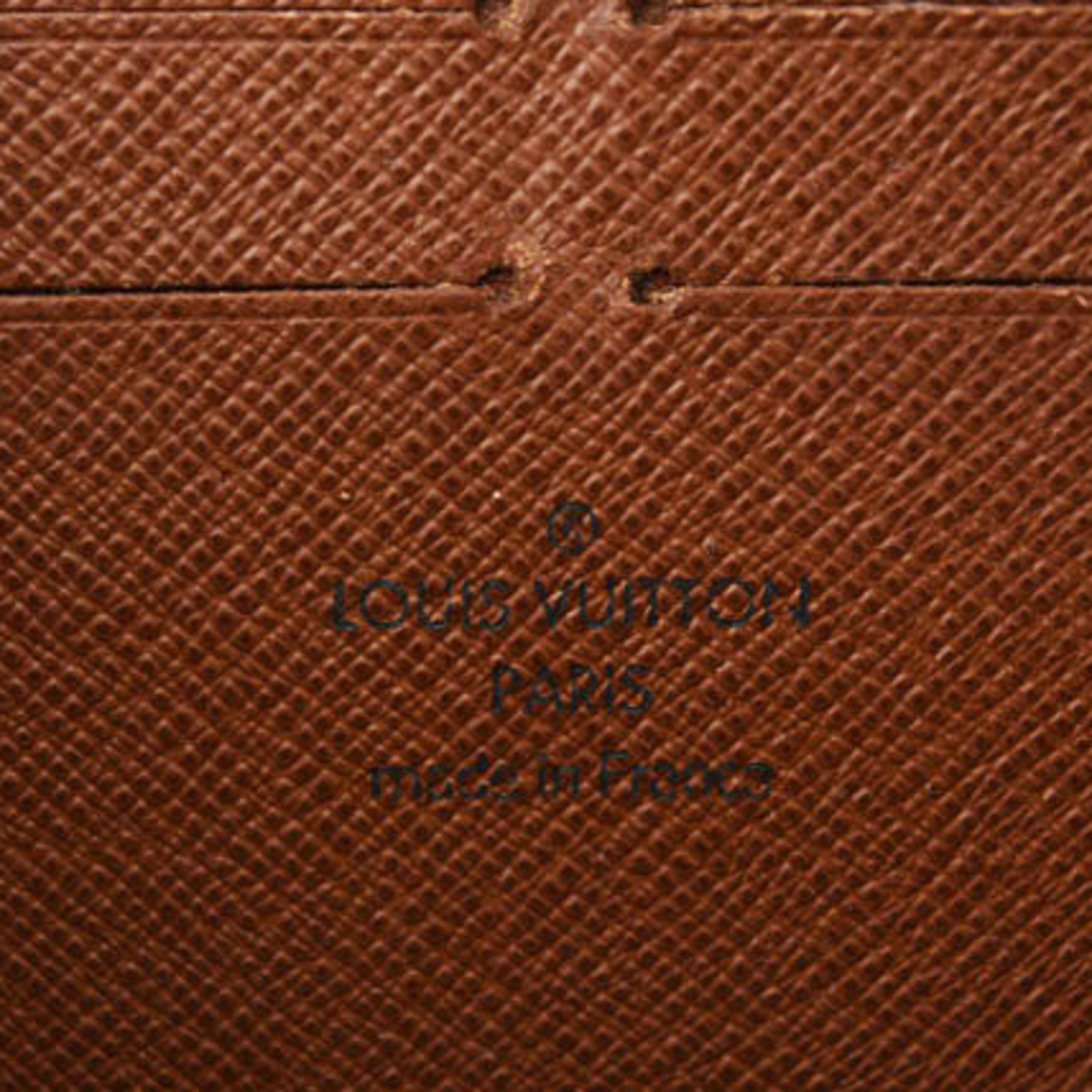 Louis Vuitton Louis Vuitton Long Wallet Zippy M60017 Round Monogram Size ONE SIZE - 7 Thumbnail
