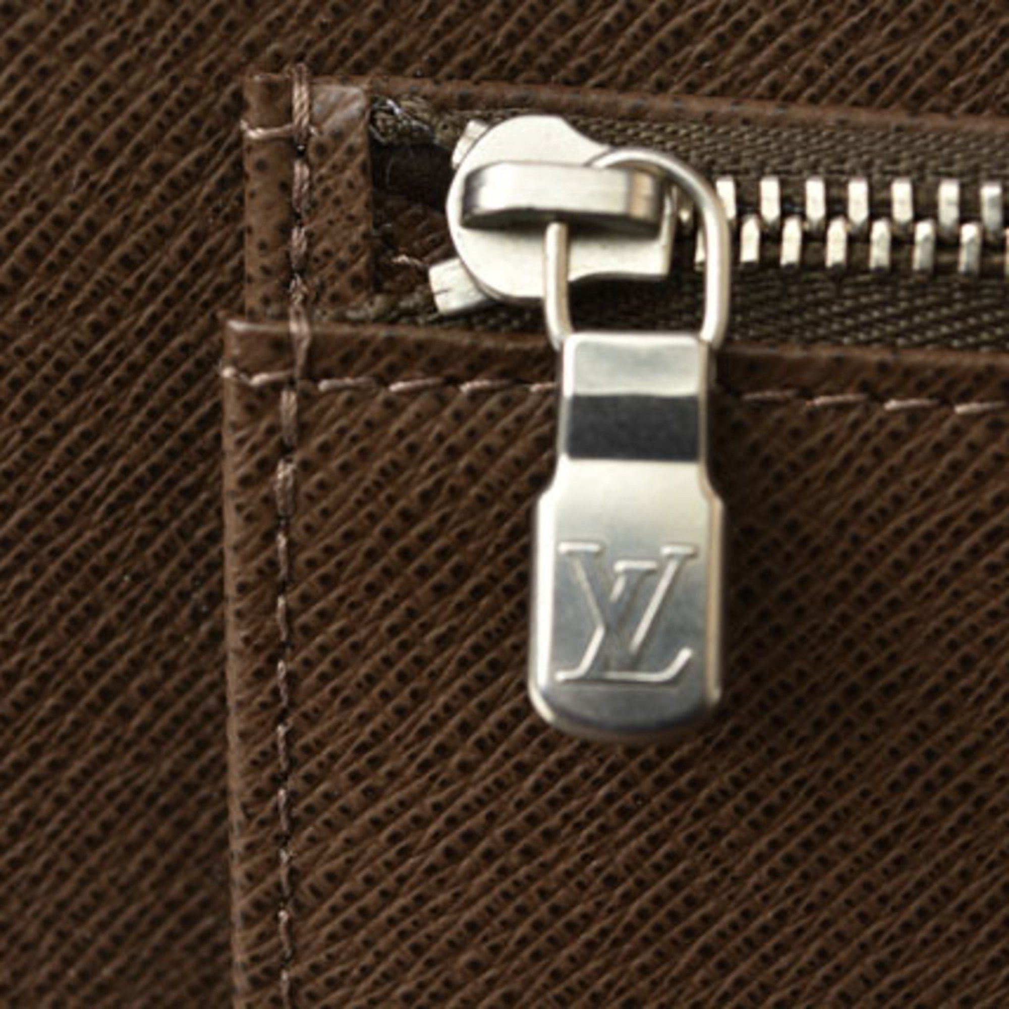 Louis Vuitton Louis Vuitton Travel Case Long Wallet Organizer Atoll Taiga M30658 Grizzly Size ONE SIZE - 12 Thumbnail