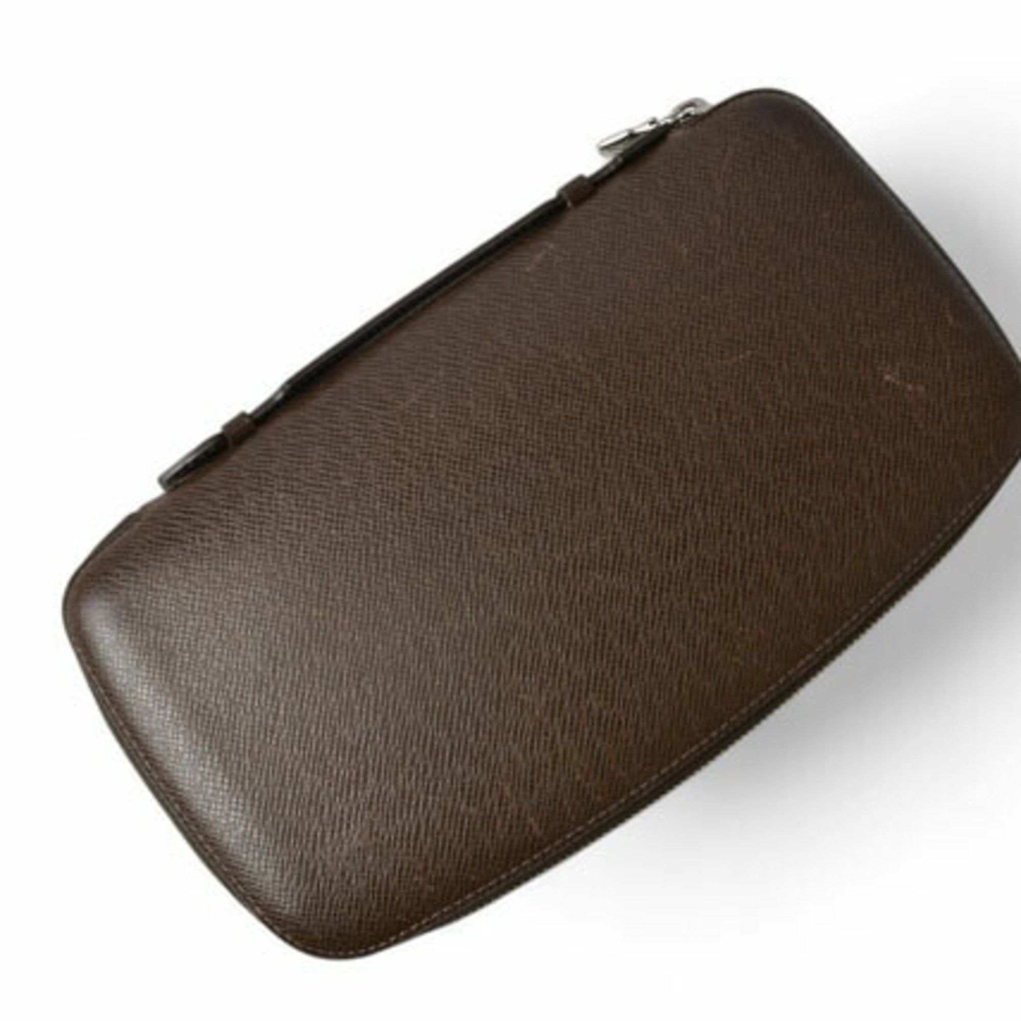 Louis Vuitton Louis Vuitton Travel Case Long Wallet Organizer Atoll Taiga M30658 Grizzly Size ONE SIZE - 4 Thumbnail