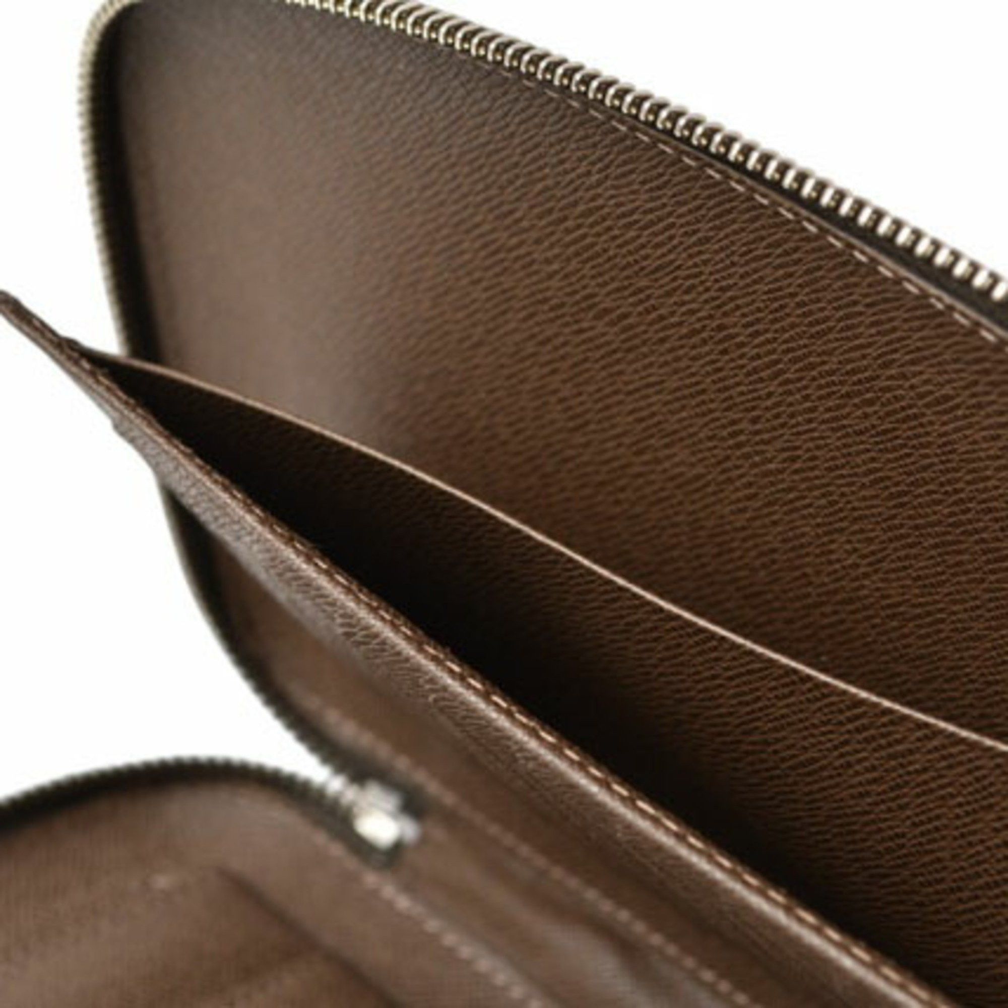 Louis Vuitton Louis Vuitton Travel Case Long Wallet Organizer Atoll Taiga M30658 Grizzly Size ONE SIZE - 15 Thumbnail