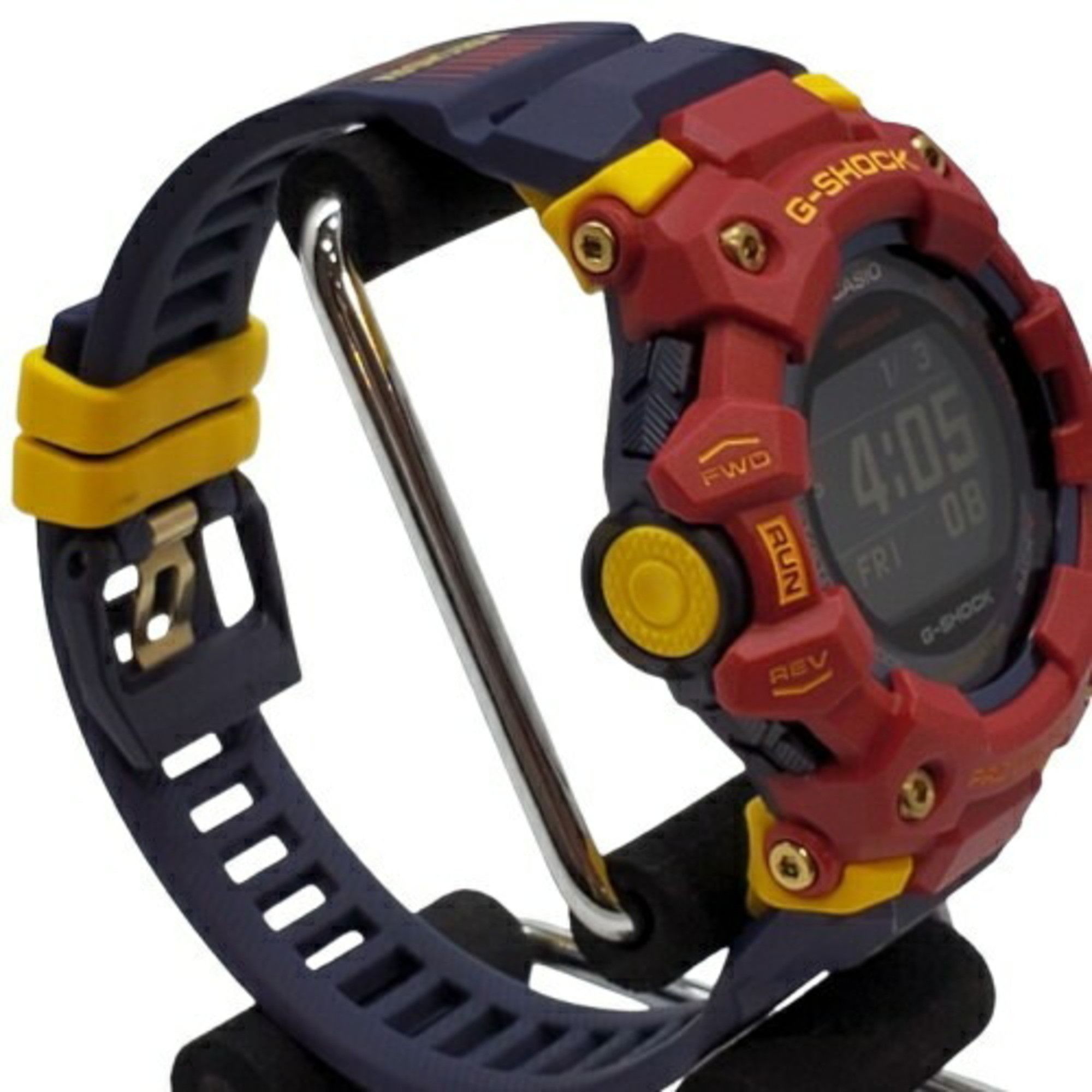 Casio G-SHOCK CASIO Watch GBD-100BAR-4JR G-SQUAD Barcelona Collaboration Double Name Team Color Red Blue Men's Kaizuka Store IT89WSFC5C2V Size ONE SIZE - 3 Thumbnail