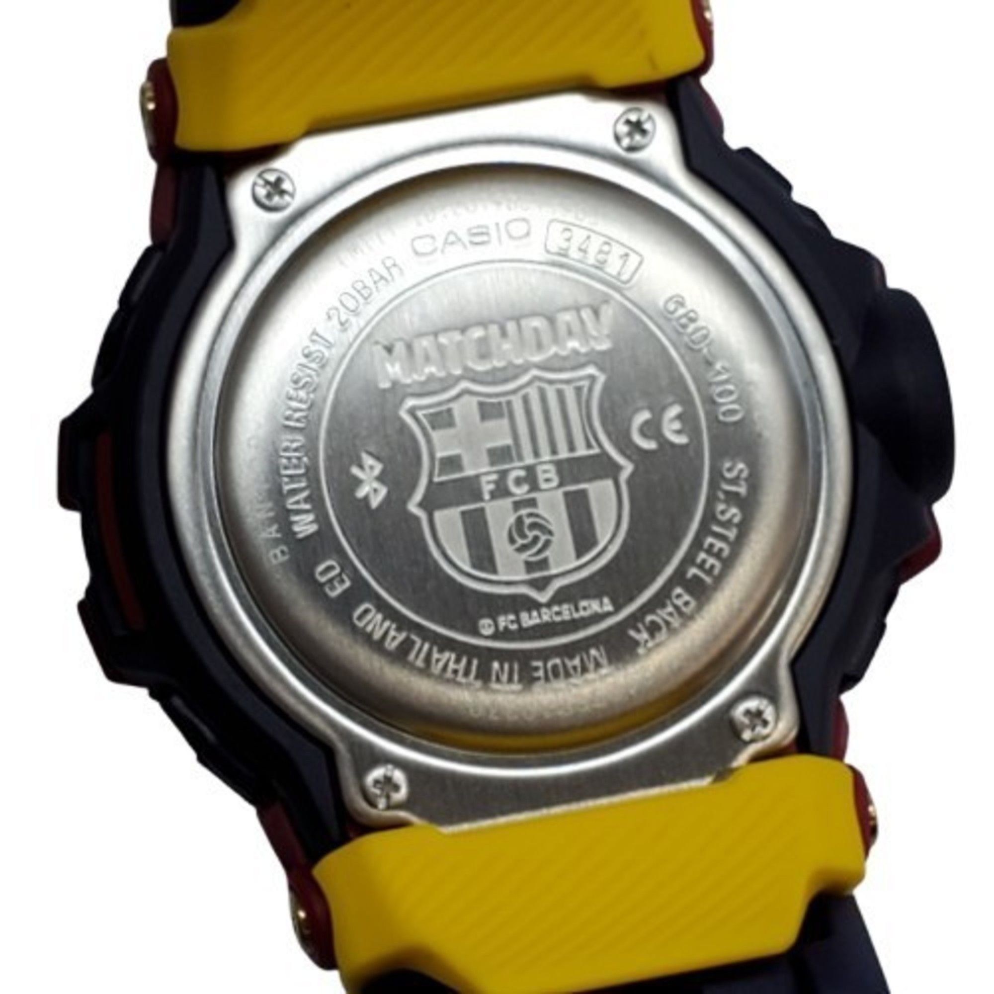 Casio G-SHOCK CASIO Watch GBD-100BAR-4JR G-SQUAD Barcelona Collaboration Double Name Team Color Red Blue Men's Kaizuka Store IT89WSFC5C2V Size ONE SIZE - 9 Thumbnail