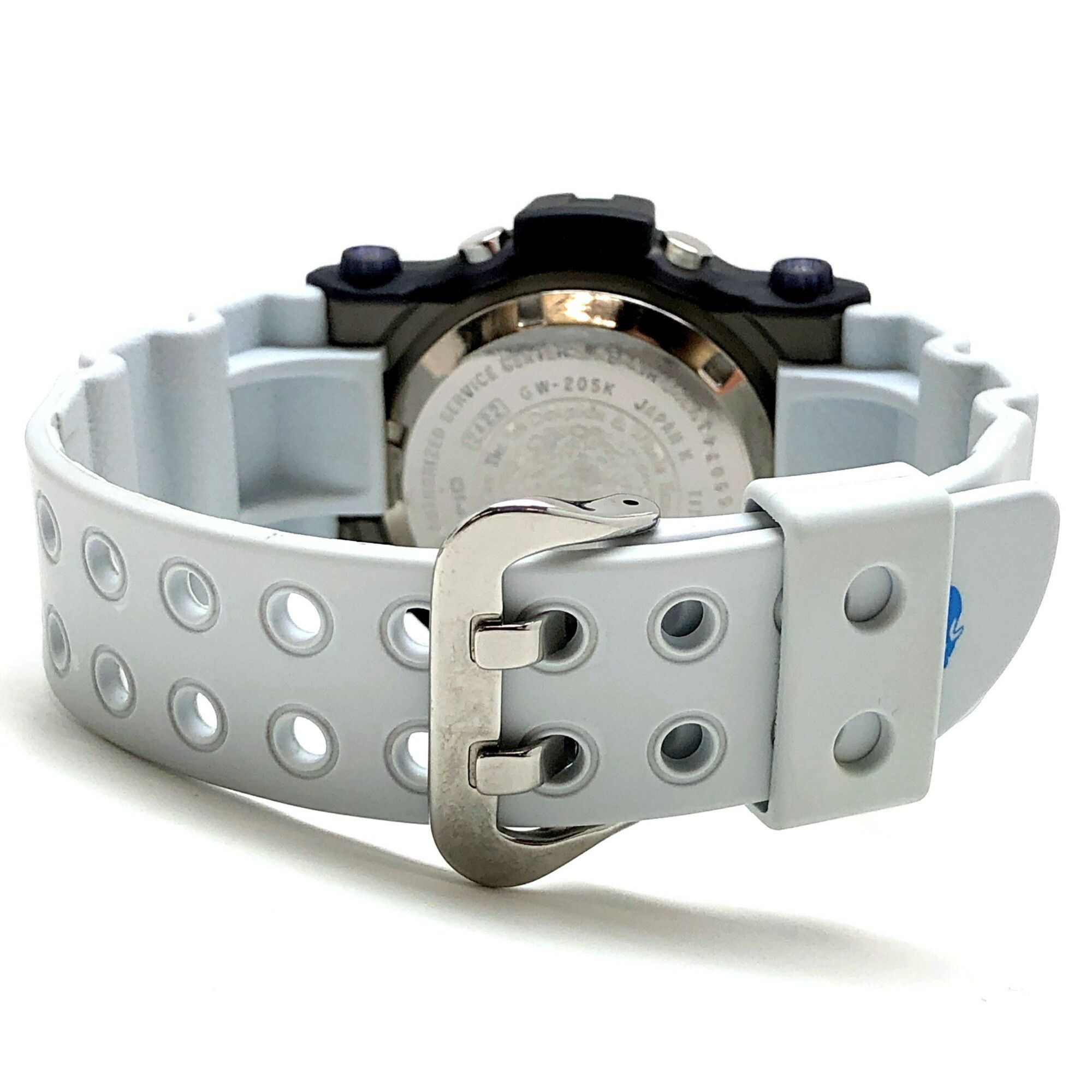 Casio G-SHOCK CASIO Watch GW-205K-2 FROGMAN Irukuji 2005 Frogman Tough Solar Cobalt Wave Sperm Whale EL 5th International Dolphin Navy x White Released in June Mikunigaoka Store ITZGKHYOQCKM Size ONE SIZE - 6 Thumbnail