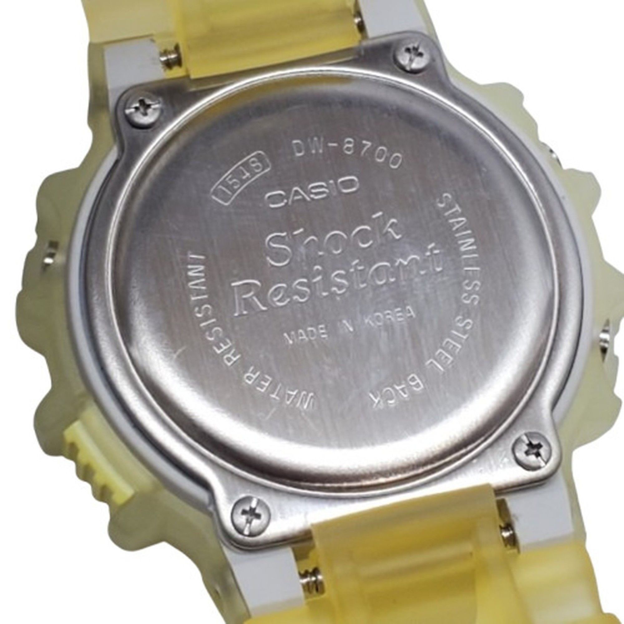 Casio G-SHOCK CASIO Watch DW-8700SG-7VT G-LIDE Digital Hawaii Limited White Skeleton Resin Men's Kaizuka Store IT1IZ9OI1VC0 Size ONE SIZE - 7 Thumbnail