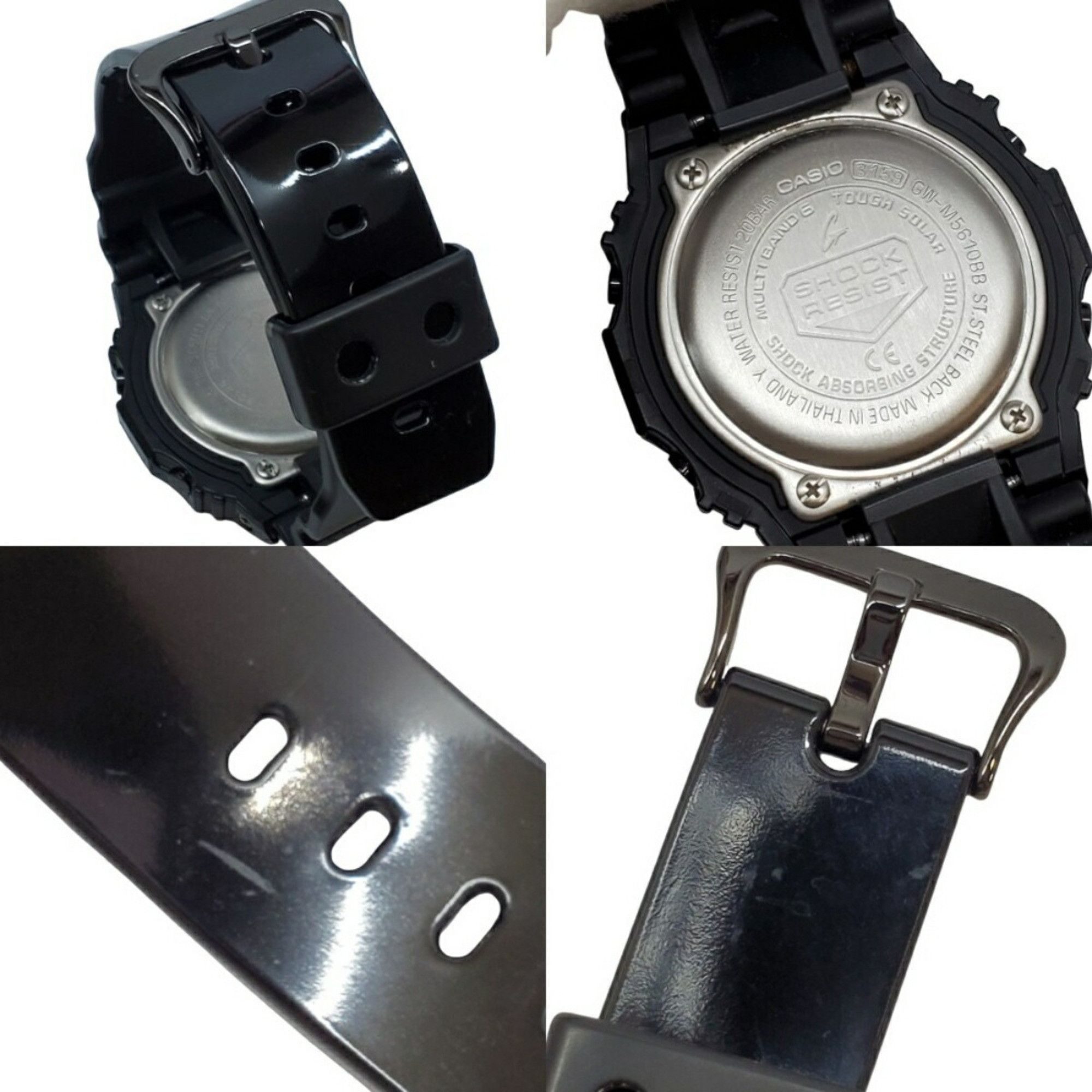 Casio G-SHOCK CASIO Watch GW-M5610BB Square Black Digital Tough Solar Radio Shock Resistant Kaizuka Store ITXTVVA5TJP4 Size ONE SIZE - 6 Thumbnail