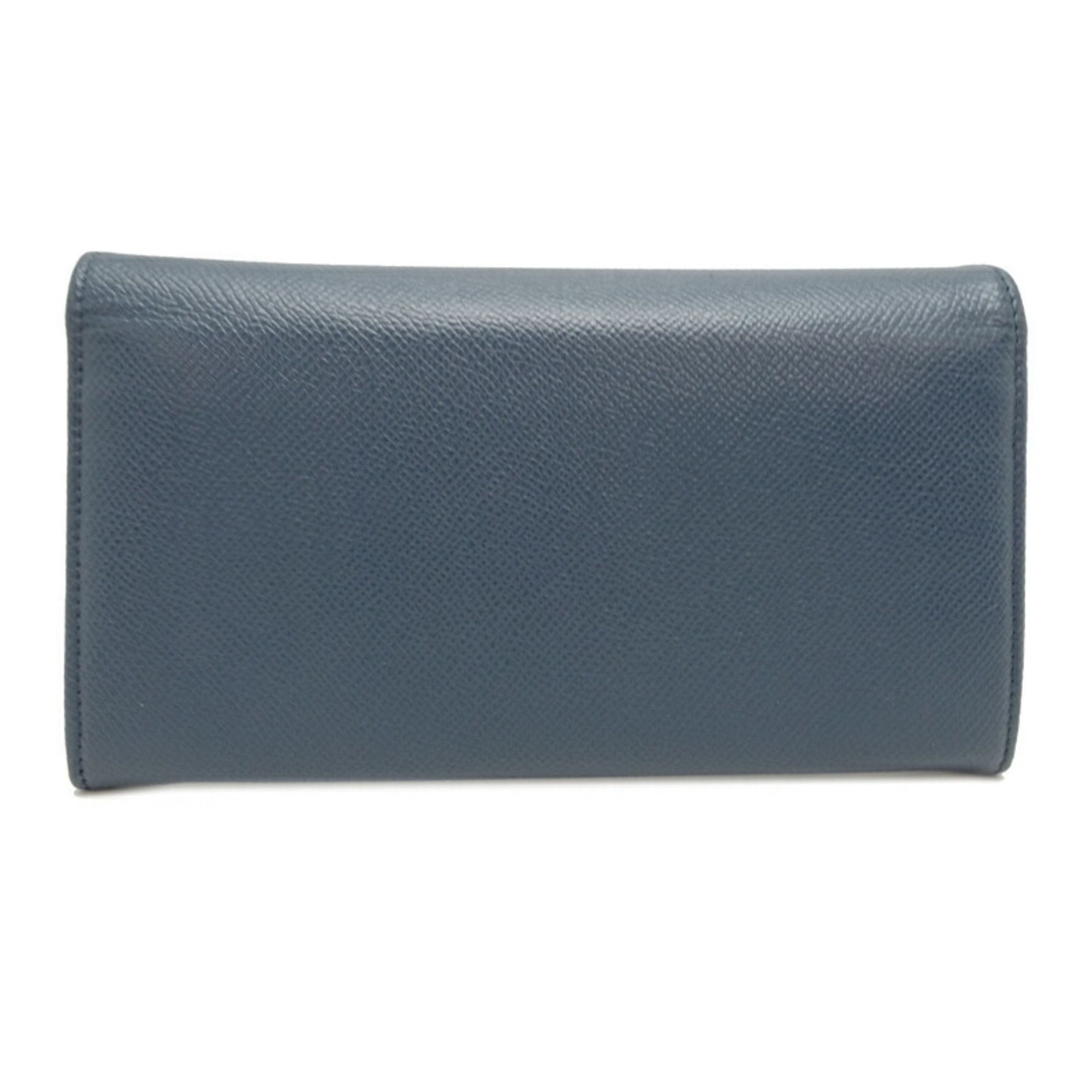 Bvlgari BVLGARI Large Wallet Women's Long 284856 Leather Blue Size ONE SIZE - 2 Thumbnail