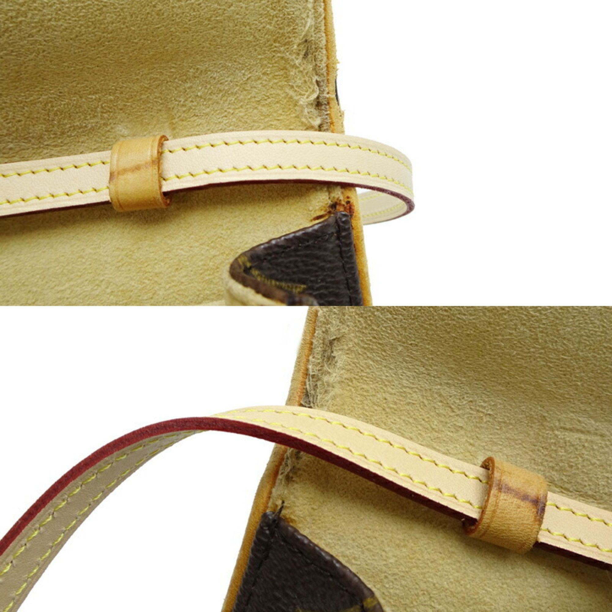 Louis Vuitton Louis Vuitton Pochette Twin GM Women's Shoulder Bag M51852 Monogram Brown Size ONE SIZE - 8 Thumbnail