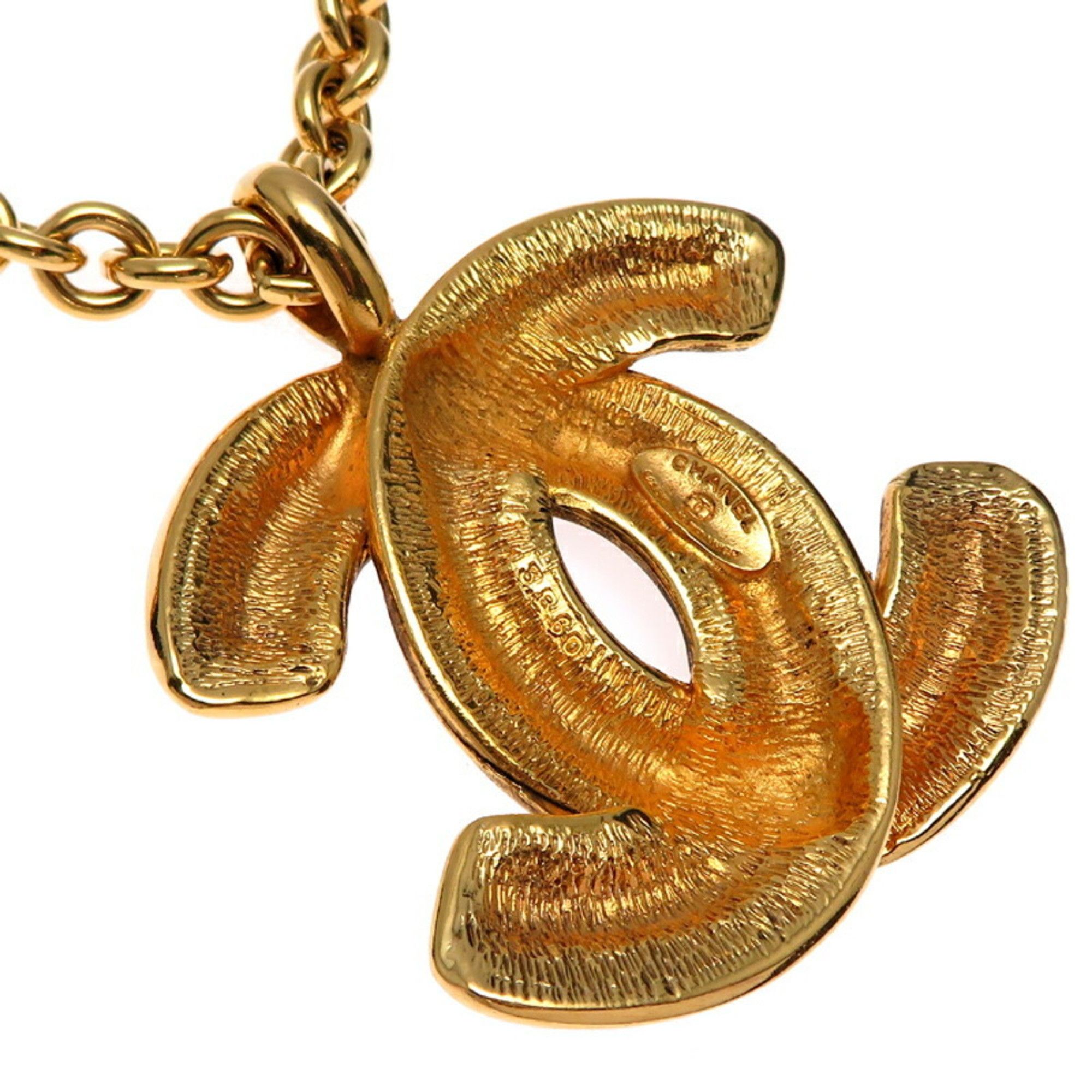 Chanel Chanel Coco Mark Women's Necklace GP Size ONE SIZE - 2 Thumbnail
