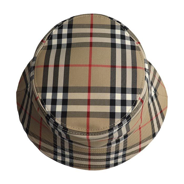 Burberry Burberry Burberry Bucket Hat Beige 80269271 L Cotton Hats 80269271 Size ONE SIZE - 3 Thumbnail