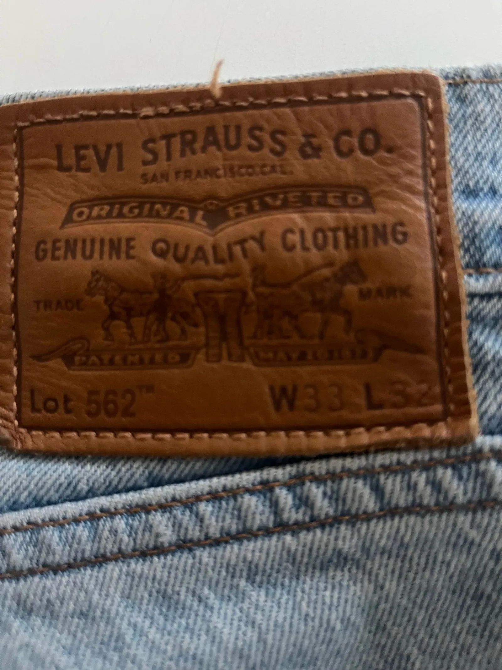 Levi's Levi's 562 Jeans Size US 31 - 3 Thumbnail