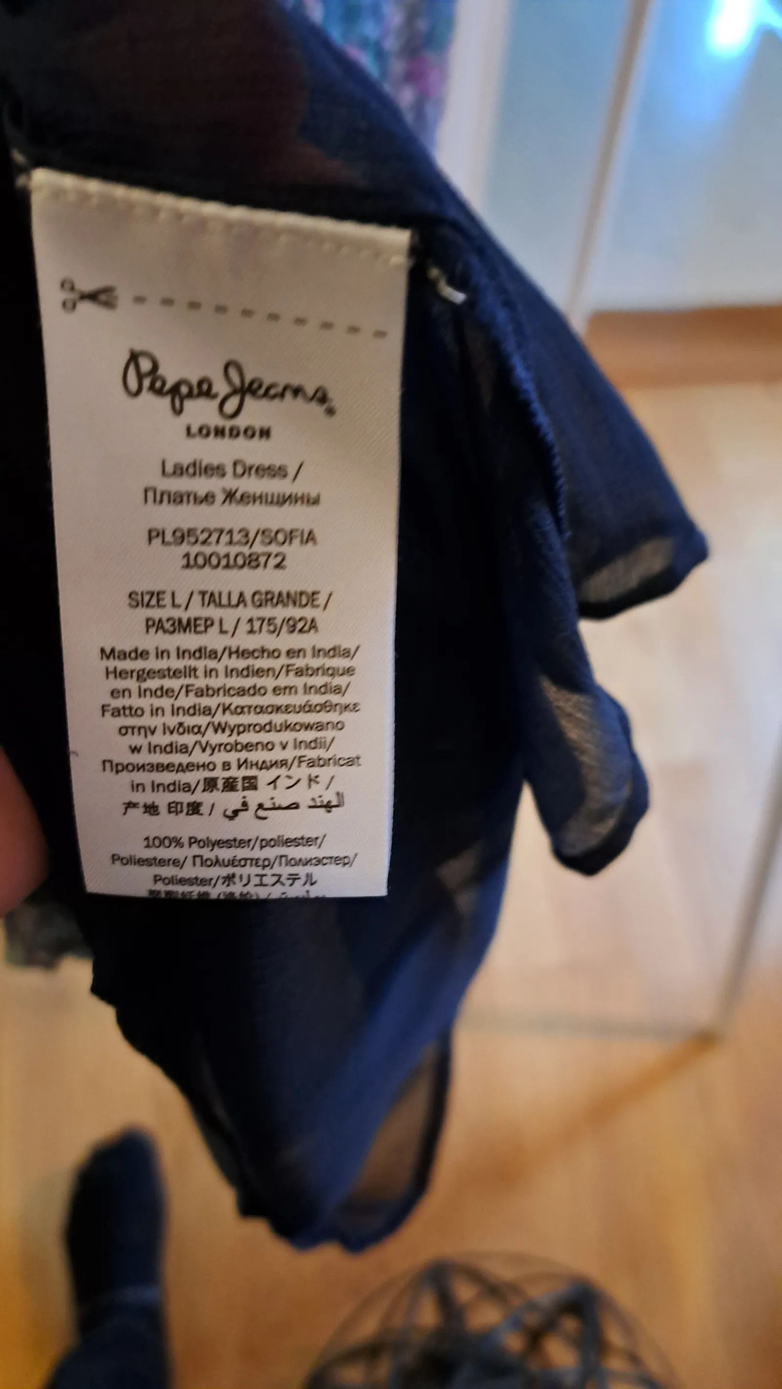 Pepe Jeans Pepe Jeans Dress Size L / US 10 / IT 46 - 3 Thumbnail