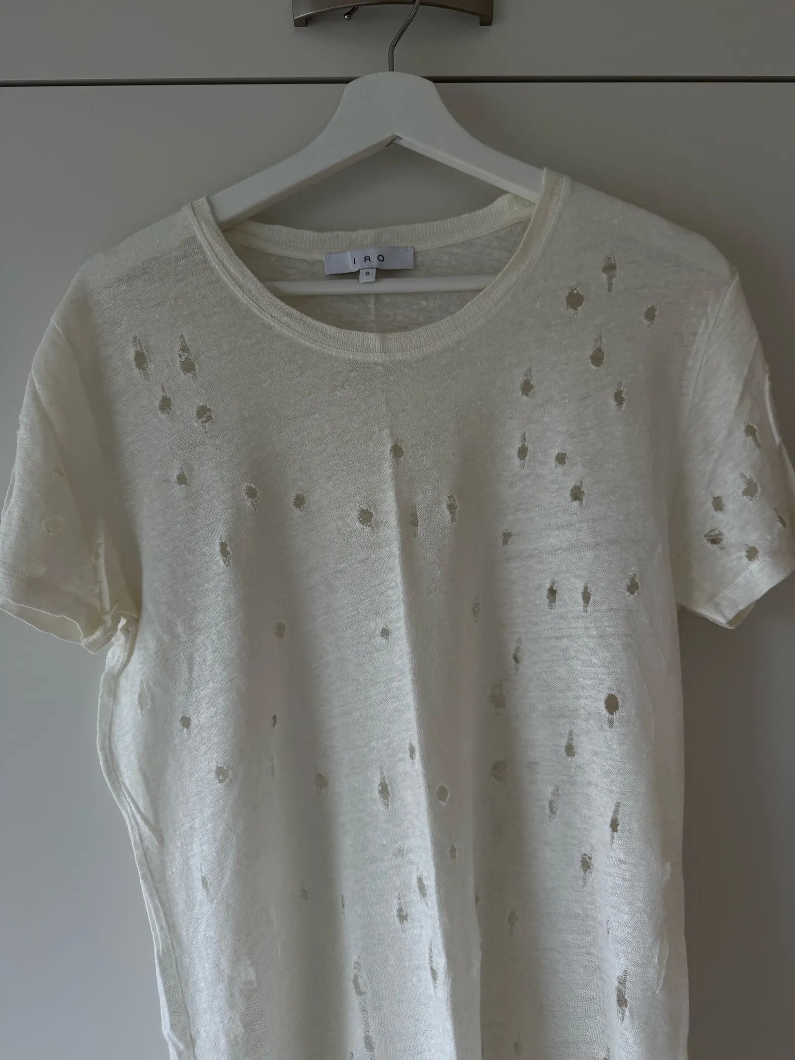 Iro IRO Short Sleeve T-shirt Size S / US 4 / IT 40 - 4 Thumbnail